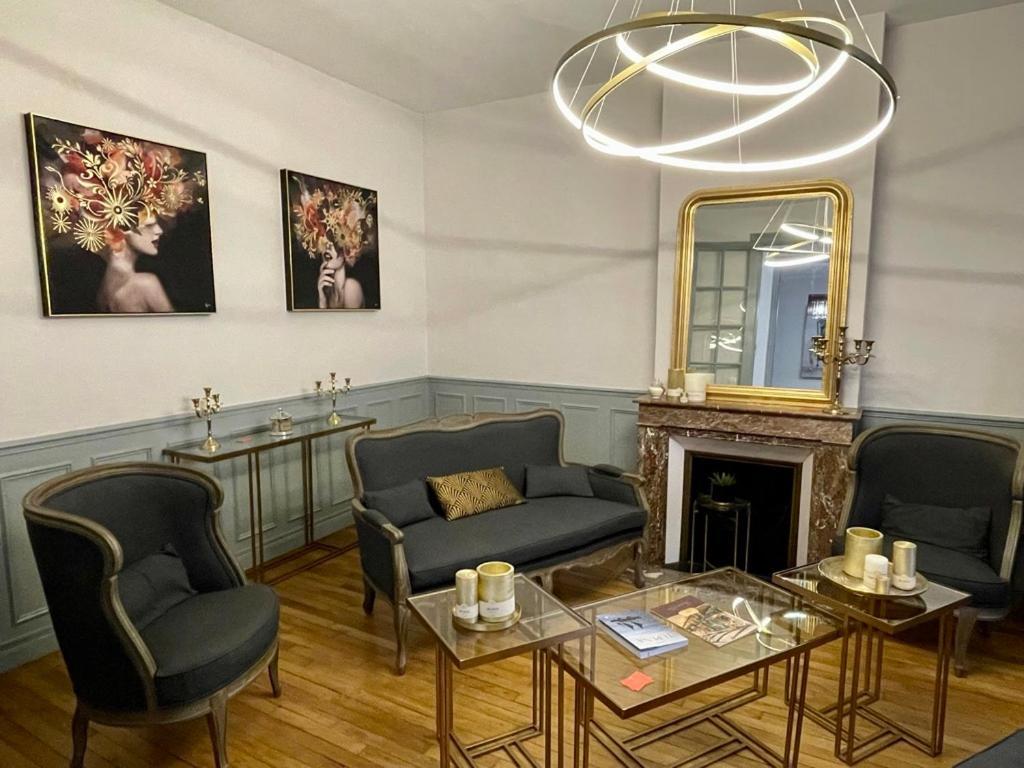 Suites Mana - La Perle Des Isles , Superbe Maison Art Deco Avec Balneotherapie Rethel Extérieur photo